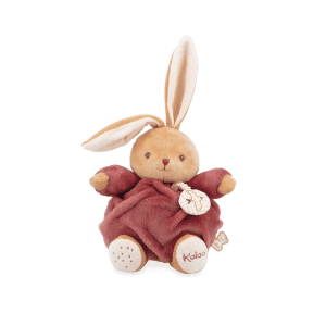 Kaloo Bloed Kaninbamse - Burgundy 17 cm - daabsgave - barselsgave pige - bamser (1)