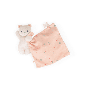 Kaloo Bamse - Nusseklud - Bjoern - Lyseroed - daabsgave - barselsgave - babyshower gave - navngivningsgave