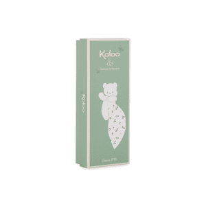 Kaloo Bamse - Nusseklud - Bjoern - Lyseroed - daabsgave - barselsgave - babyshower gave - navngivningsgave