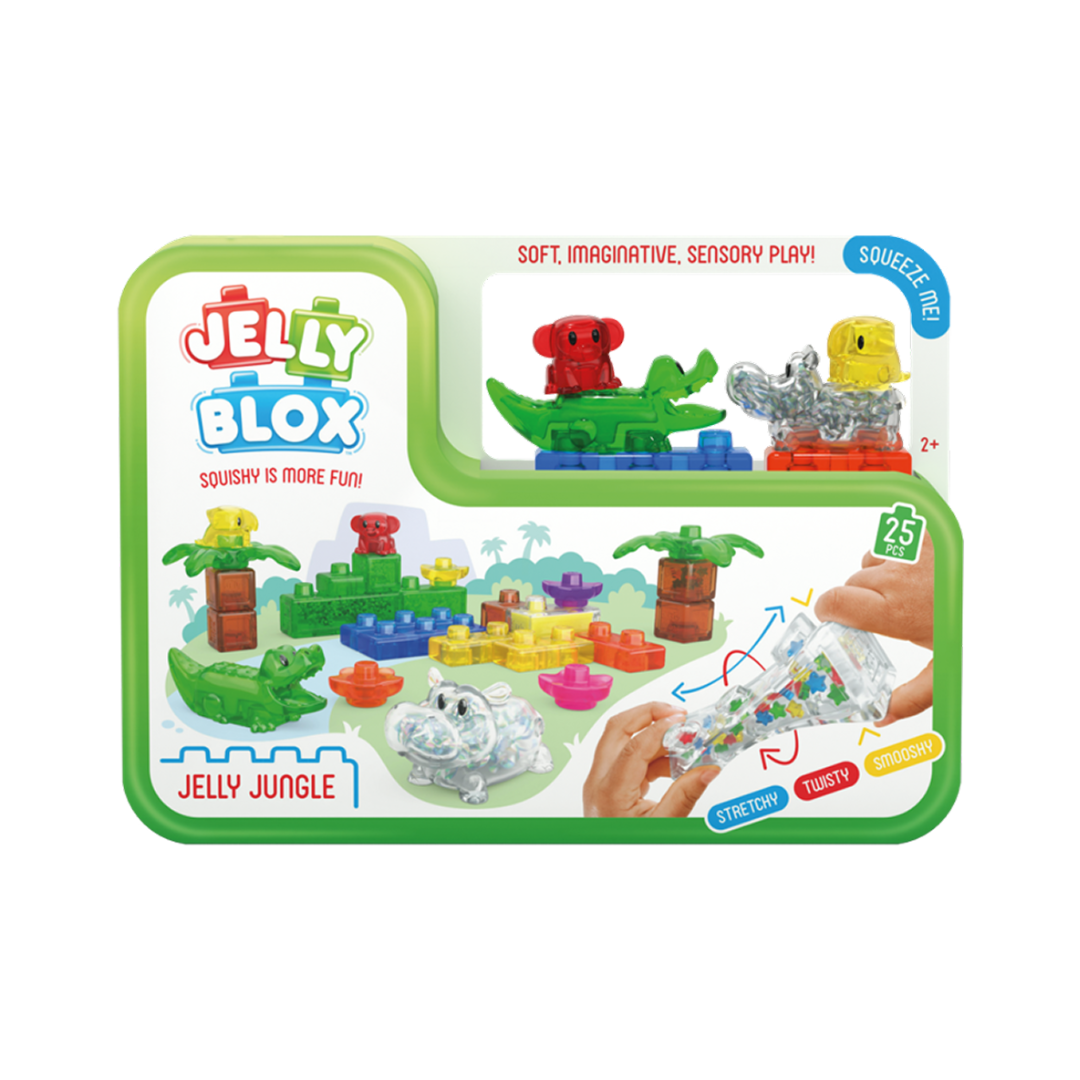 Jelly Blox junglesaet - bloede klodser - legetoej - modernhouse