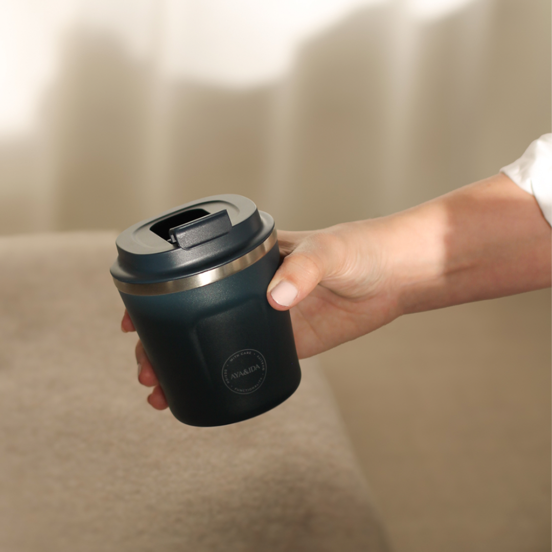 CUP2GO 240 ml, Navy Blue - Billede 2