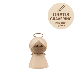 Fablewood lille engel Laerke - gratis gravering