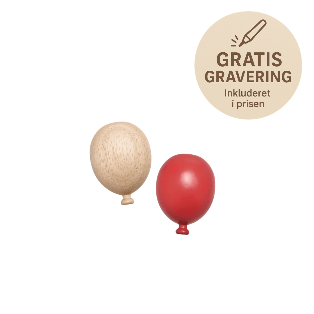 Ballonmagneter i trae - fablewood - gratis gravering