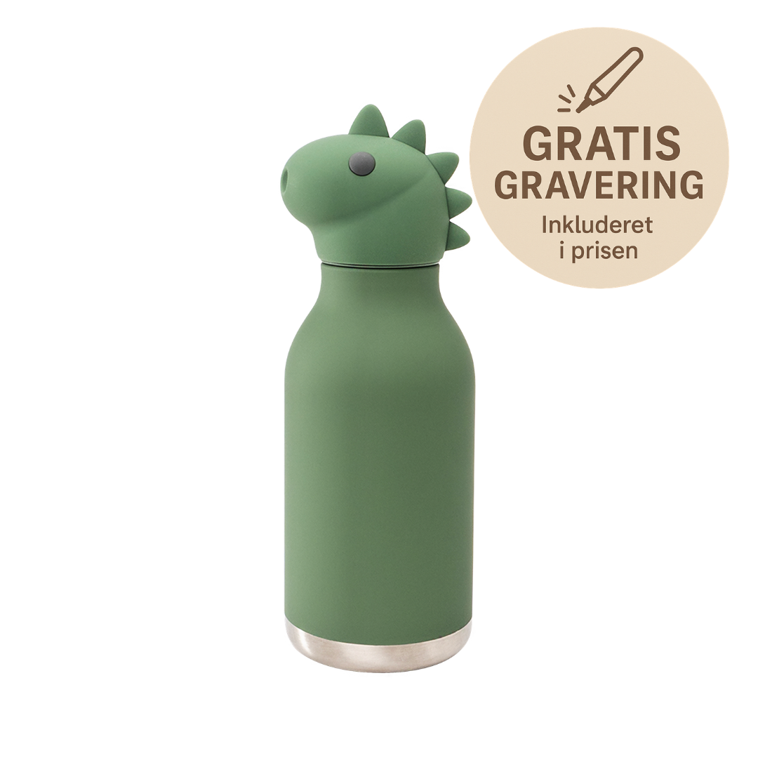 Dinosaur Bestie drikkedunk - boernedrikkedunk - drikkeflaske - drikkedunk - Asobu - drikkedunk med navn (1)