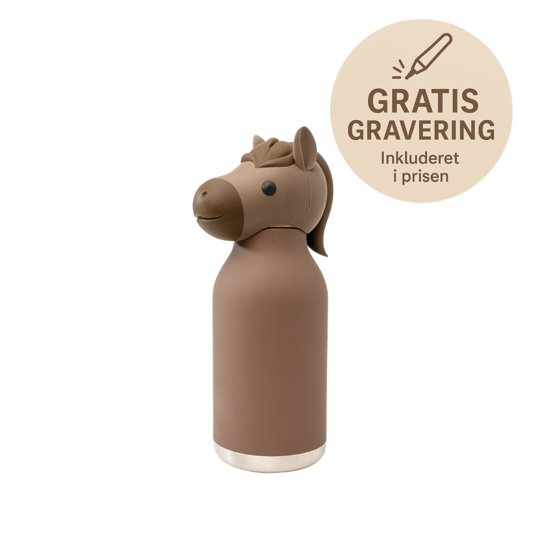 Hest Bestie drikkedunk - boernedrikkedunk - drikkeflaske - drikkedunk - Asobu - drikkedunk med navn (1)