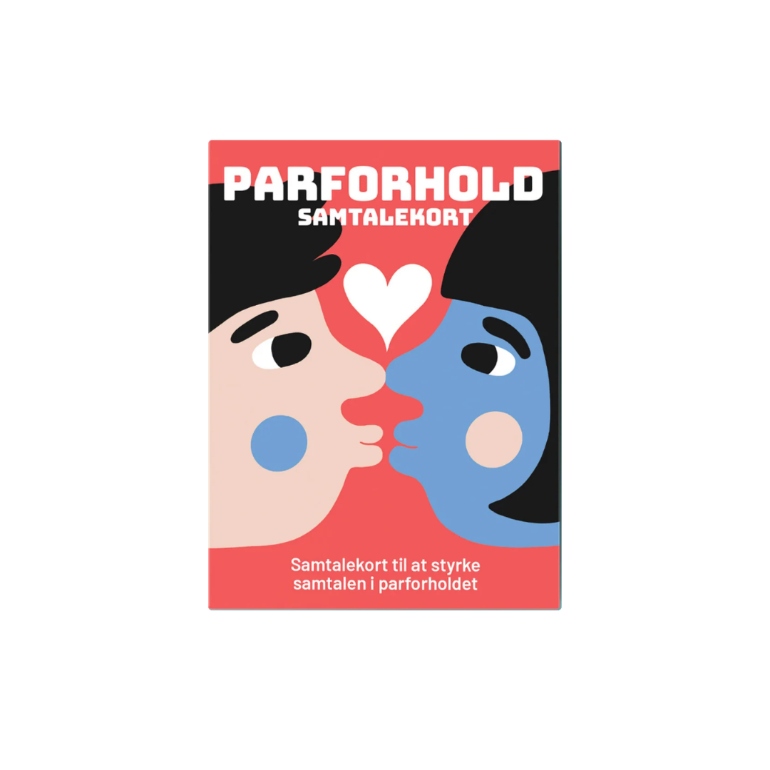 Snak parforhold - samtalekort til par - samtalespil