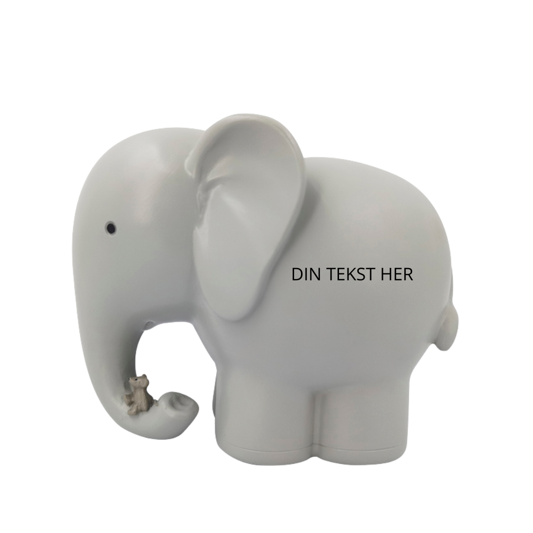Kids by Friis - Sparegris - Elefant med mus - Billede 2