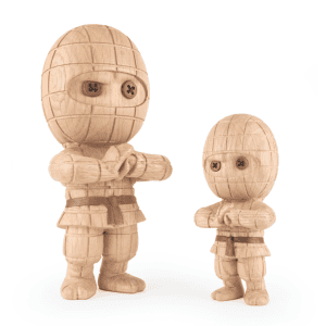 Ternet Ninja small og large -traefigur - boyhood